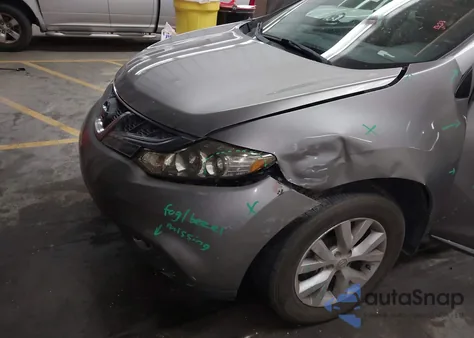 2011 Nissan Murano Sl from USA, damaged, VIN JN8AZ1MW8BW184316